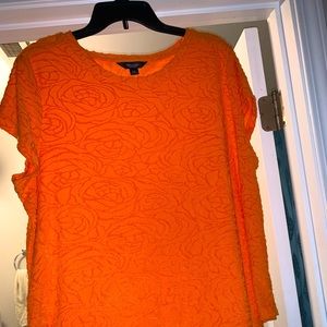 Simply Vera orange shirt